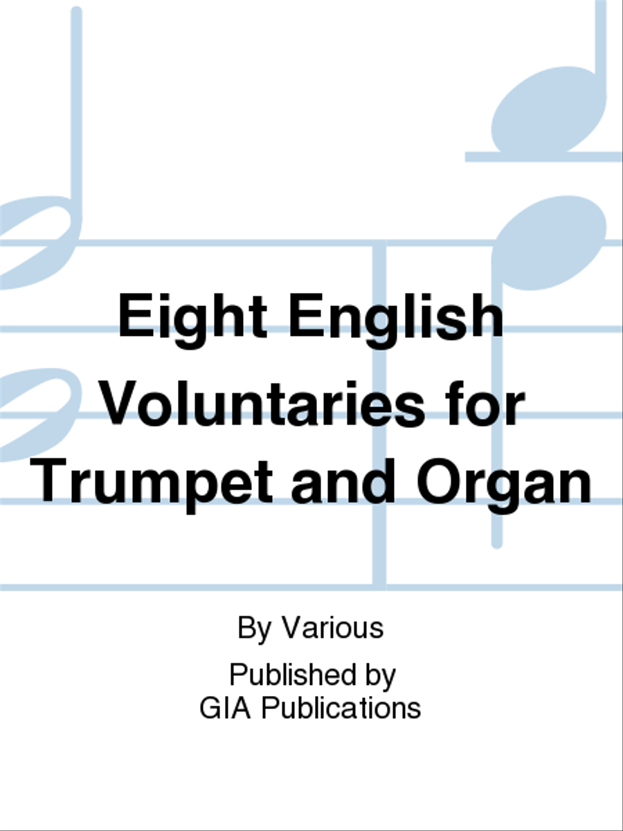 Eight English Voluntaries for Trumpet and Organ Oboe scores gallery preview page 1
