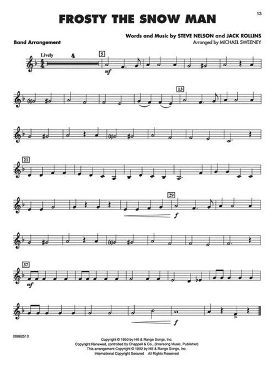 Essential Elements Christmas Favorites Concert Band Methods scores gallery preview page 5