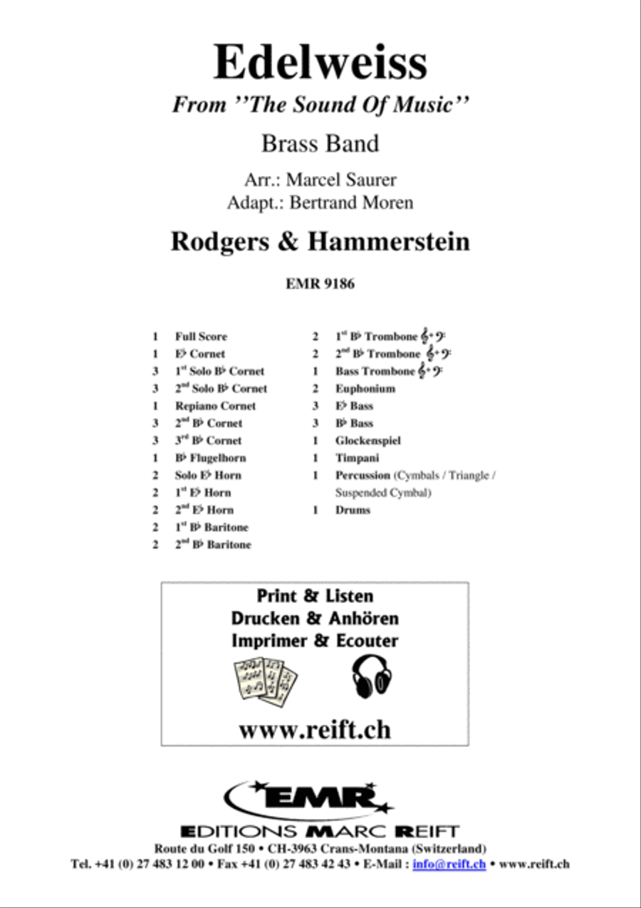 Edelweiss Brass Band scores gallery preview page 2