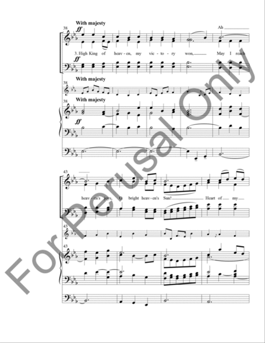 Be Thou My Vision 4-Part scores gallery preview page 6