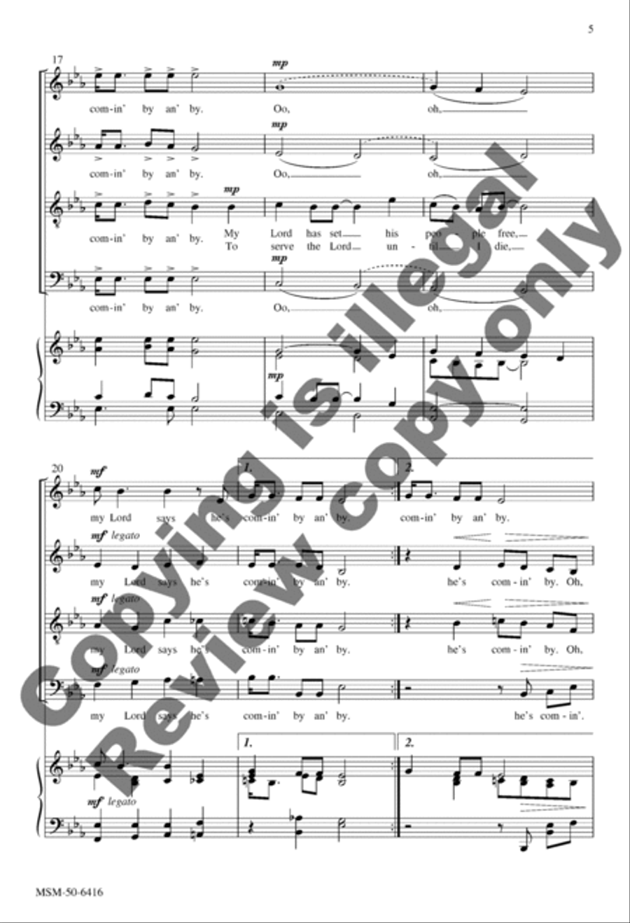 Rise, Shine! Divisi scores gallery preview page 5