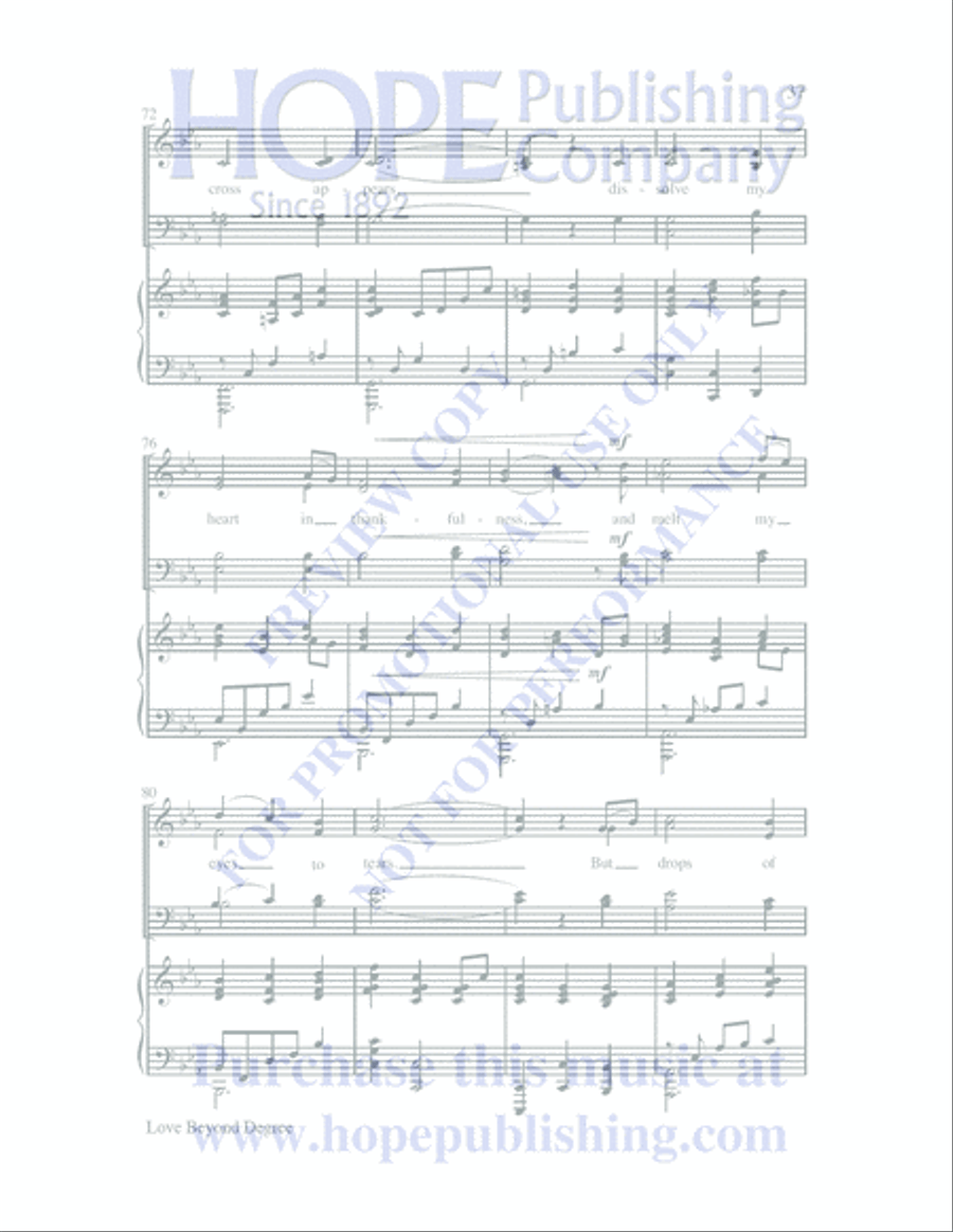My Savior's Love My Savior's Love Listening CD scores gallery preview page 39