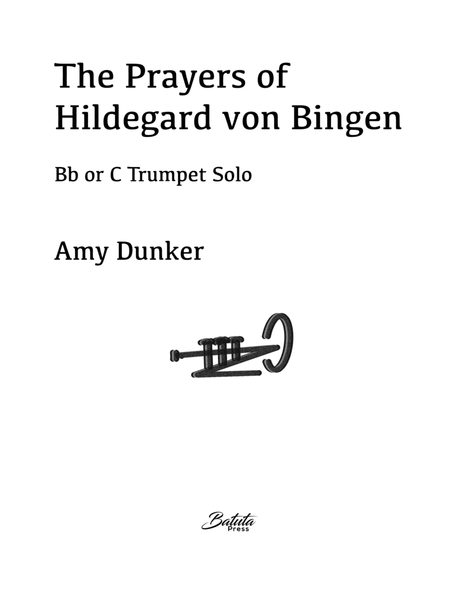 The Prayers of Hildegard von Bingen Chamber Music scores gallery preview page 1