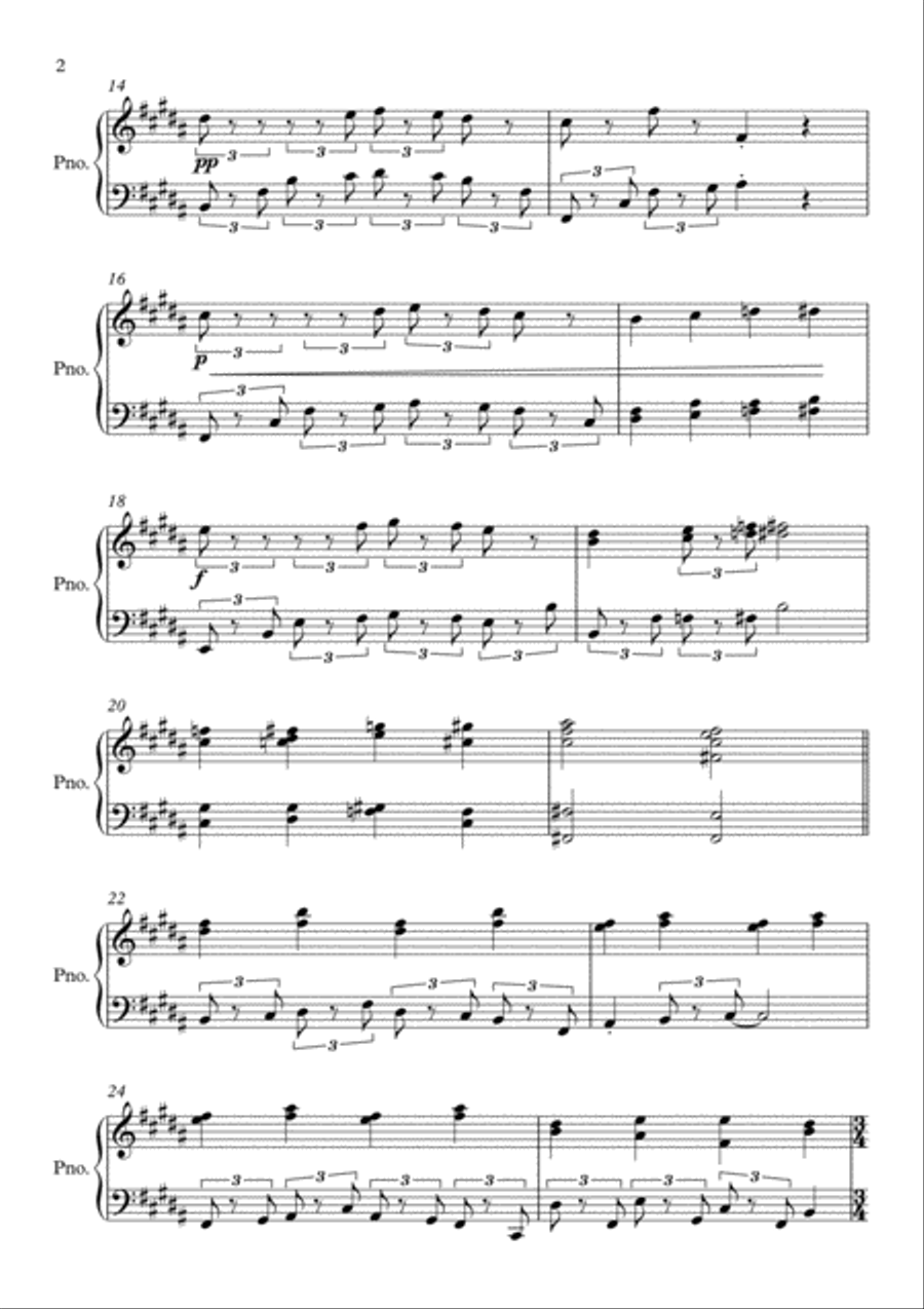 Herbert The Labrador Puppy Easy Piano scores gallery preview page 2