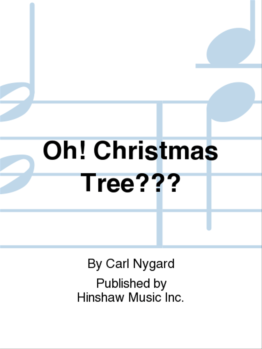 Oh! Christmas Tree??? Oh! Christmas Tree??? TTBB scores gallery preview page 1