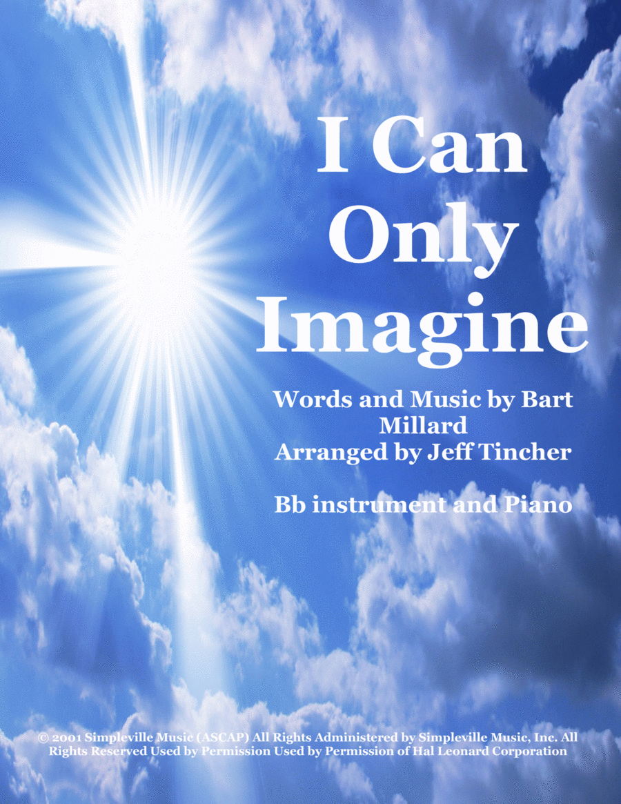I Can Only Imagine I Can Only Imagine Trumpet Solo scores gallery preview page 1
