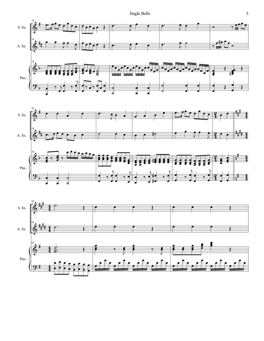 Jingle Bells (with 
