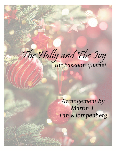 The Holly and The Ivy, for bassoon quartet