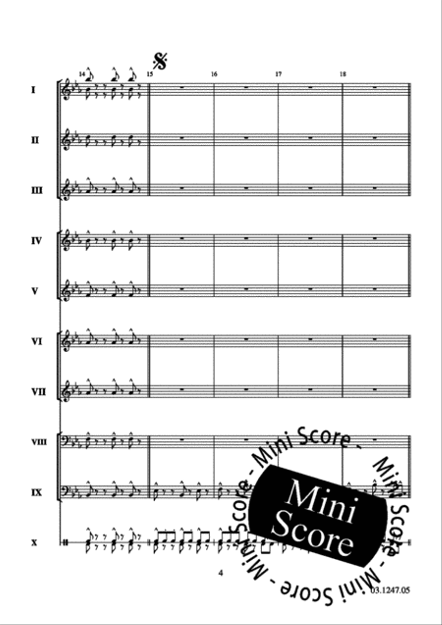Count Seven Concert Band scores gallery preview page 8