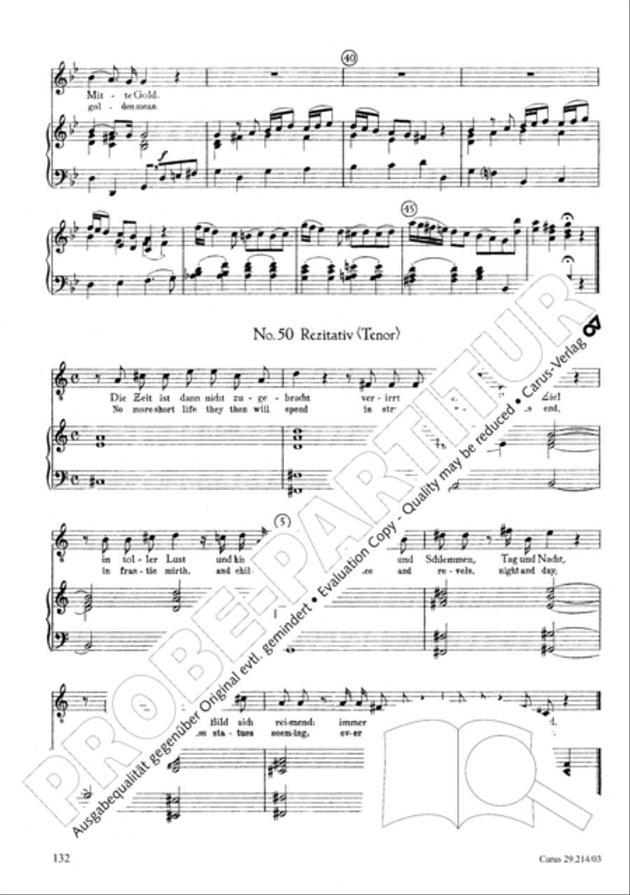 L'Allegro, il Pensieroso ed il Moderato TB scores gallery preview page 133