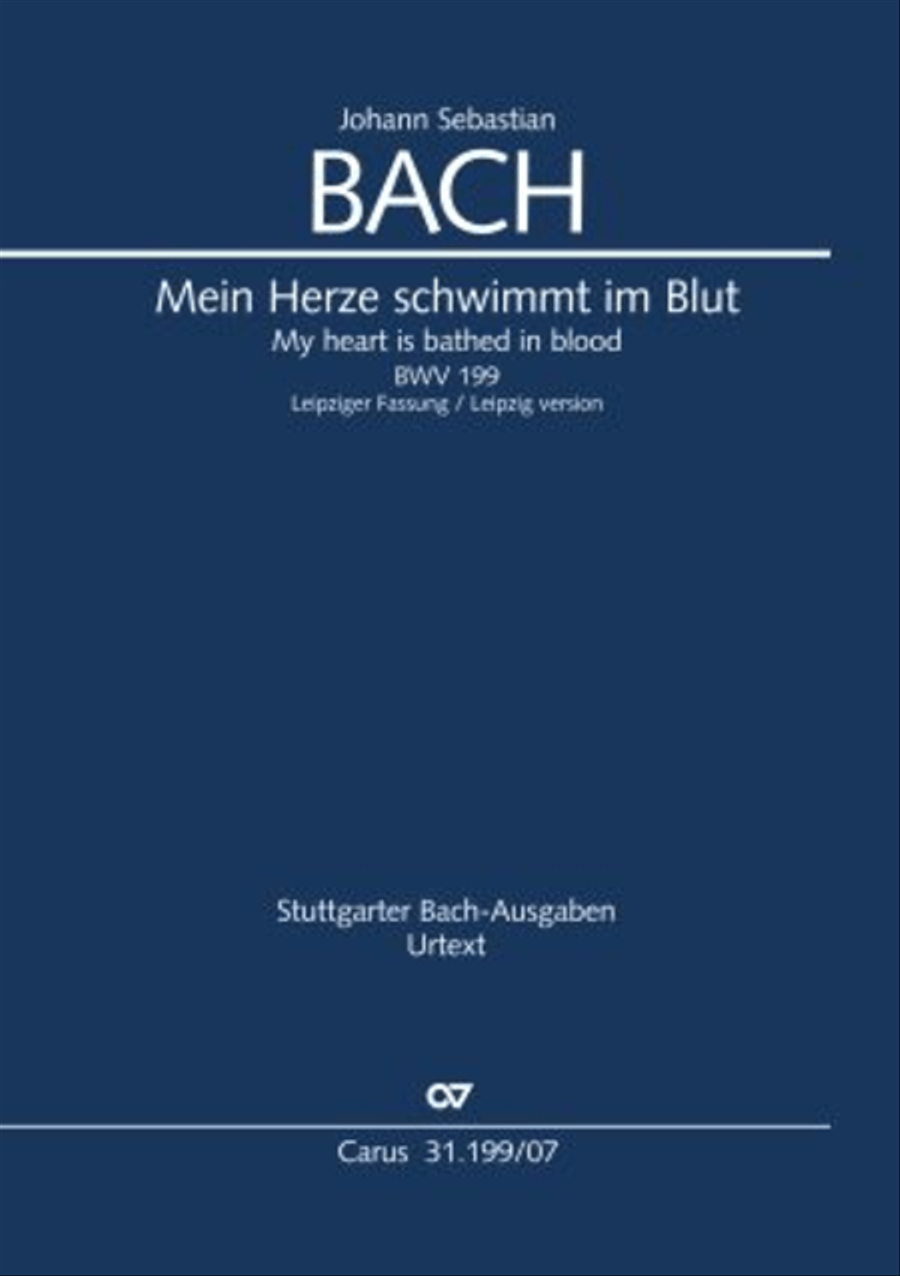 My heart is bathed in blood (Mein Herze schwimmt im Blut) Orchestra scores gallery preview page 1