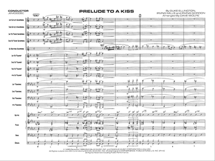 Prelude to a Kiss Prelude to a Kiss Jazz Ensemble scores gallery preview page 4