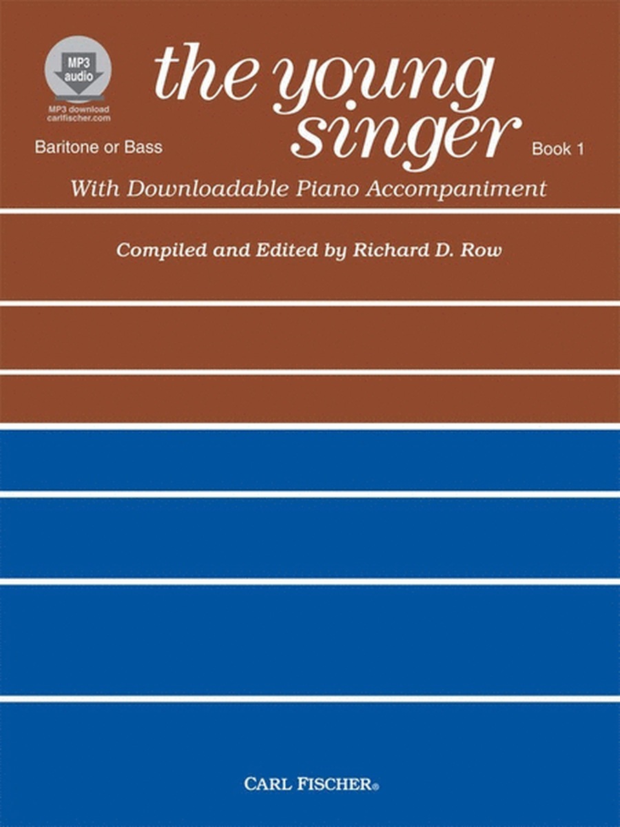 Young Singer Book 1 Baritone Or Bass Book/Online Audio