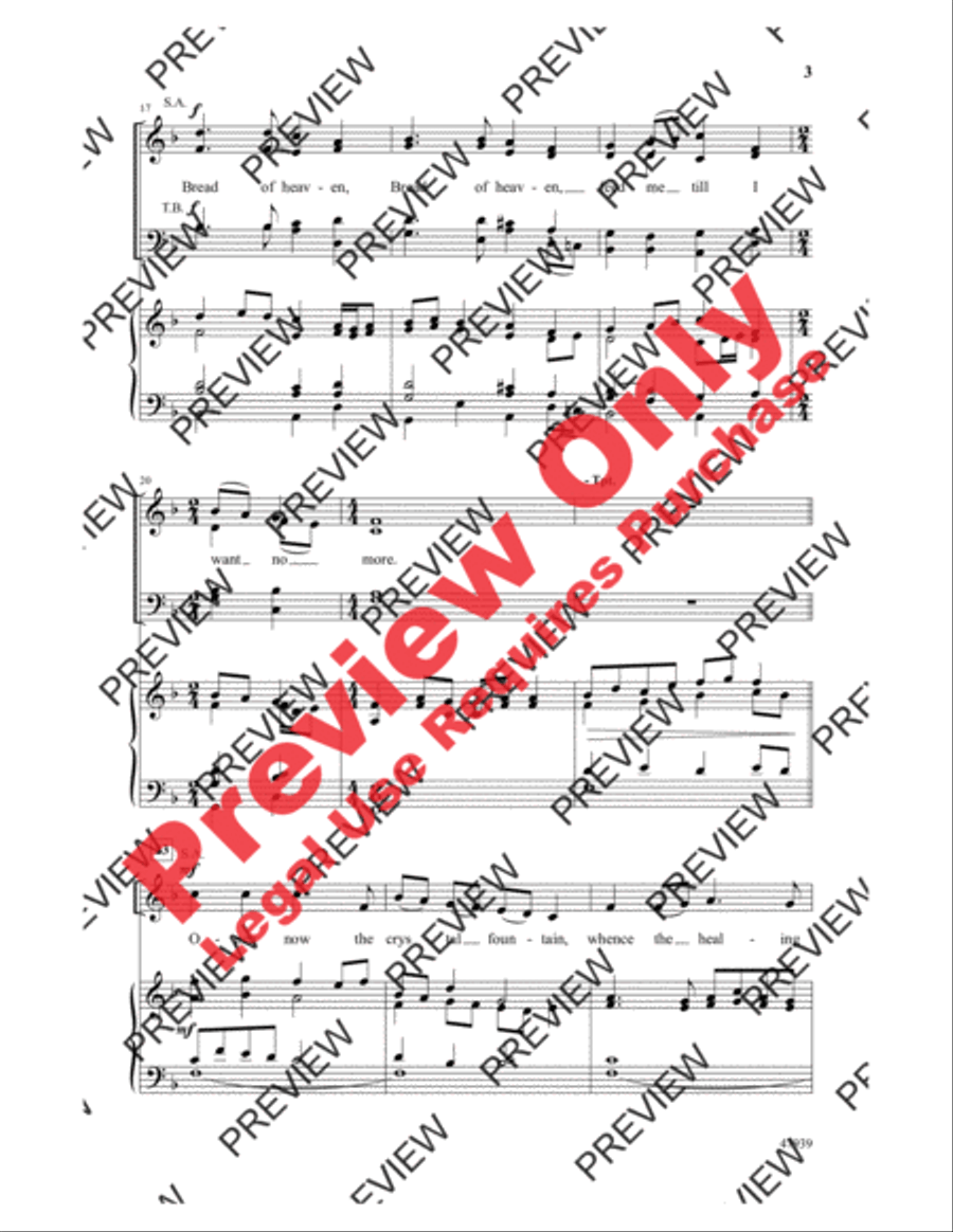 O, Thou Great Jehovah O, Thou Great Jehovah 4-Part scores gallery preview page 4