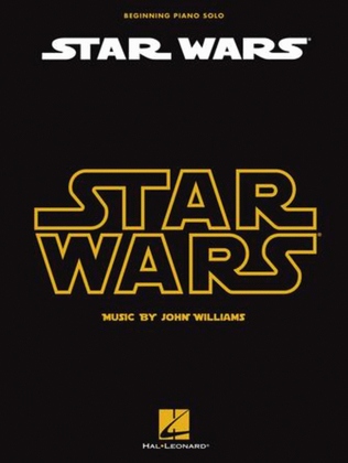Book cover for Star Wars for Beginning Piano Solo