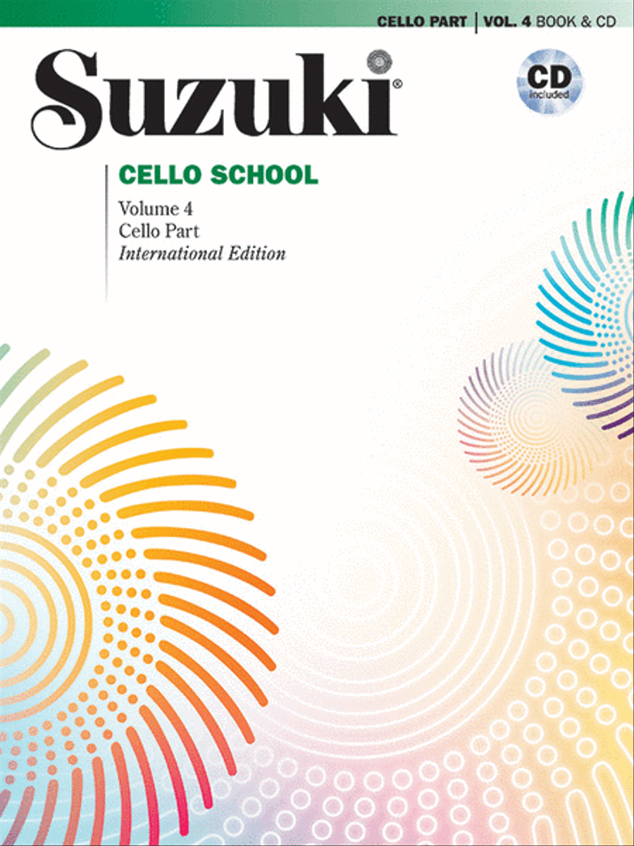 Suzuki Cello School, Volume 4 image number null