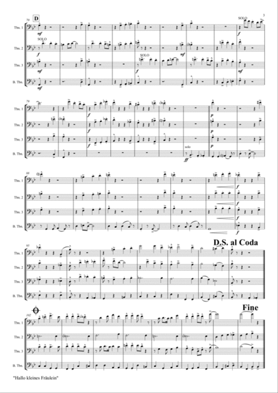 Halo Euphonium scores gallery preview page 3
