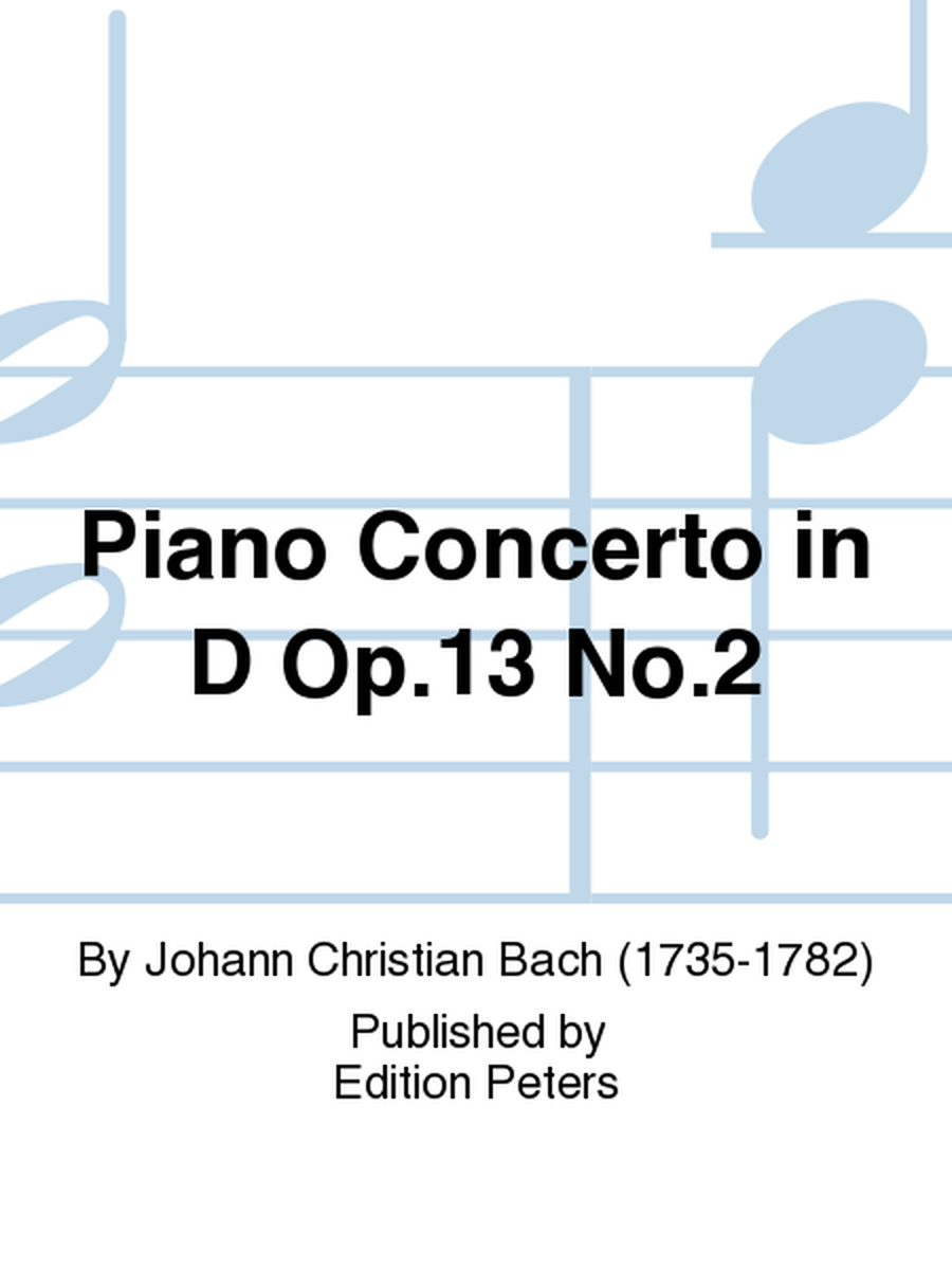 Piano Concerto in D Op.13 No.2