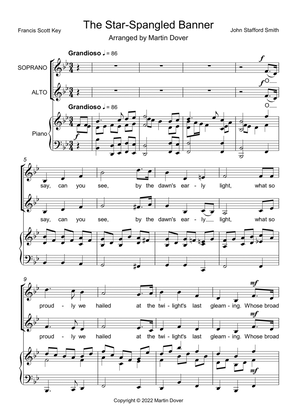 The Star-Spangled Banner - 2 part choir SA - Upper Voices