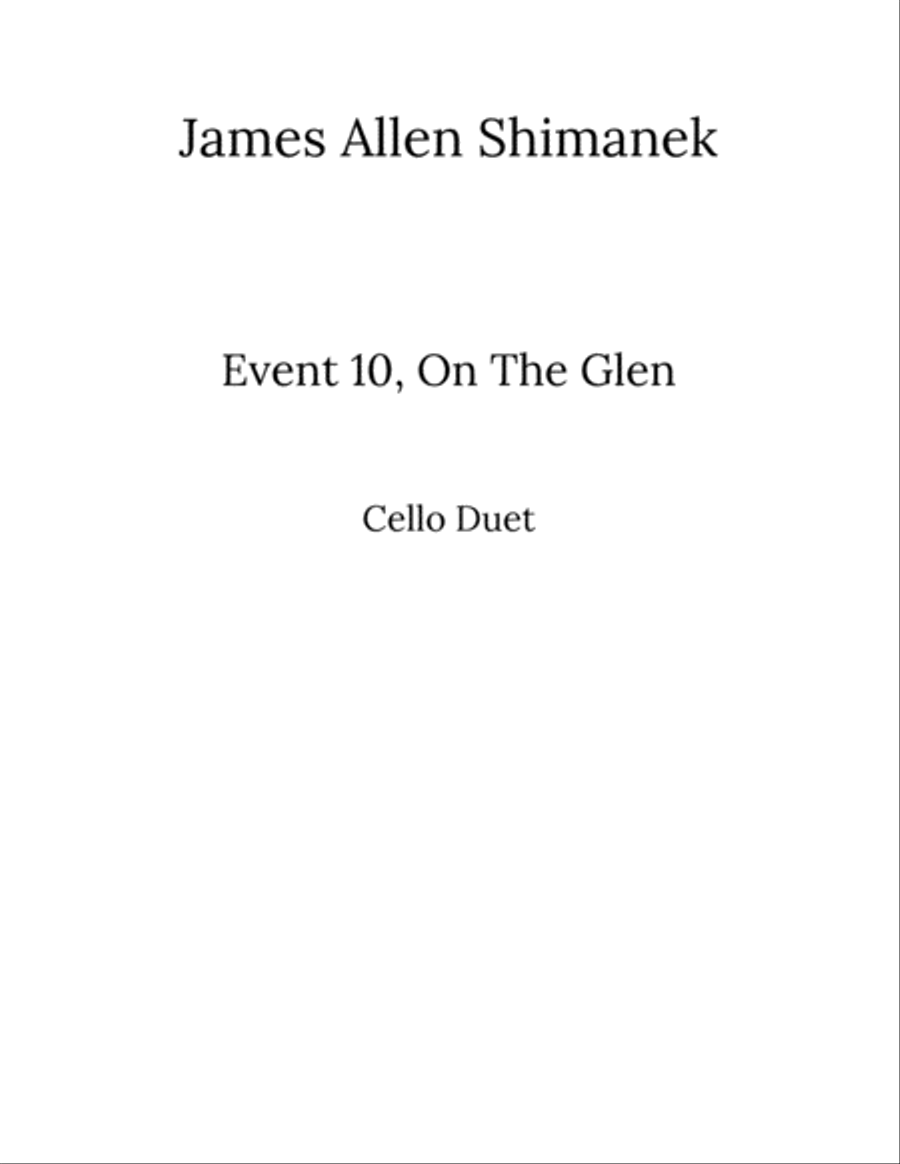 Event 10, On The Glen image number null