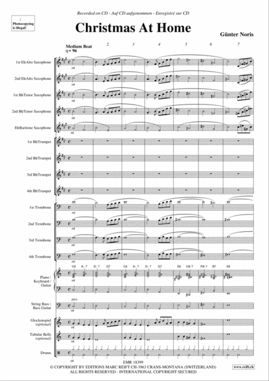 Christmas At Home Big Band scores gallery preview page 4