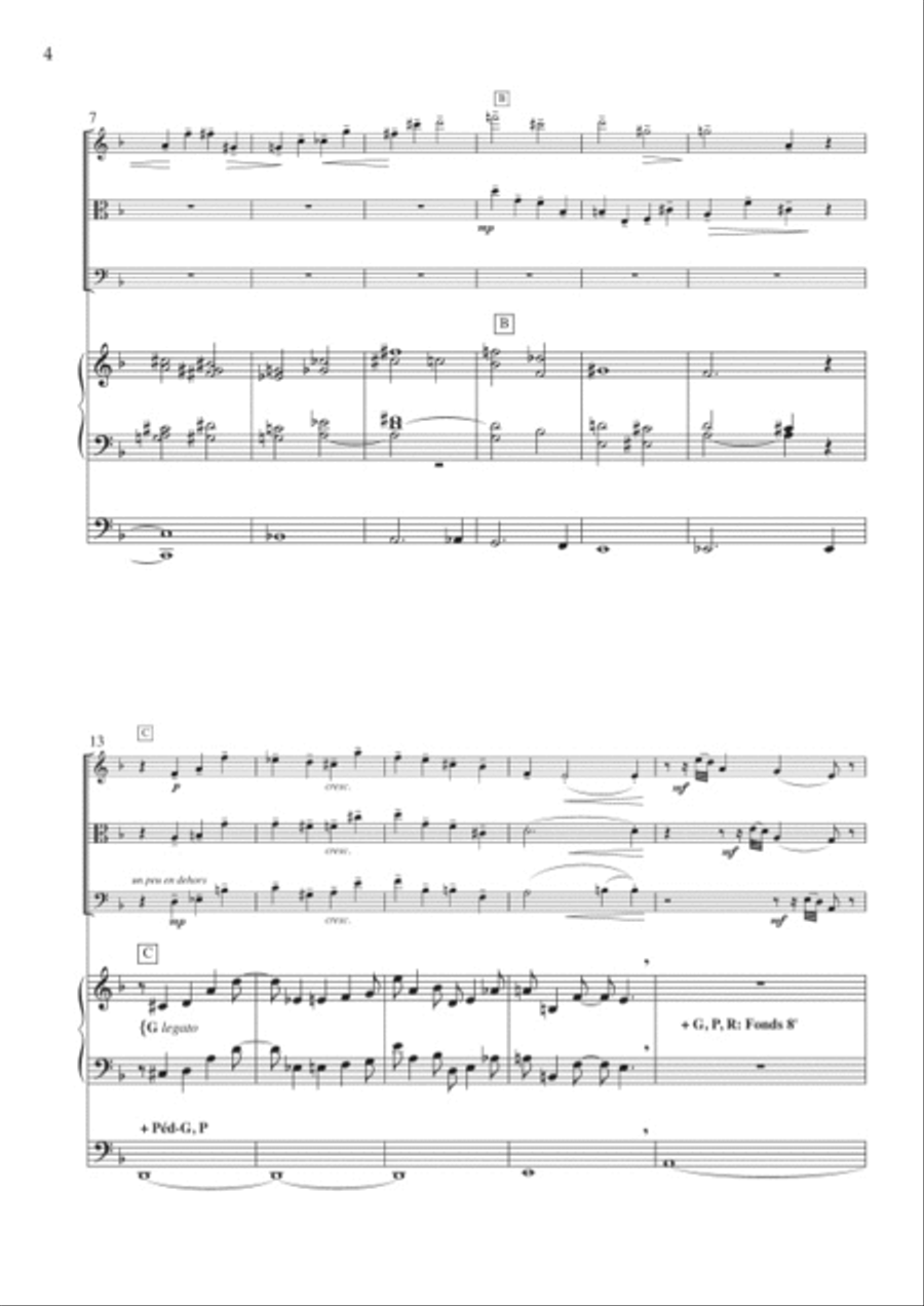 Quartet, Op. 52 Cello scores gallery preview page 3