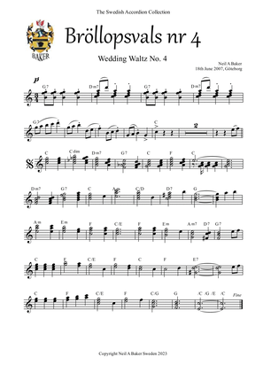 Wedding Waltz No 4