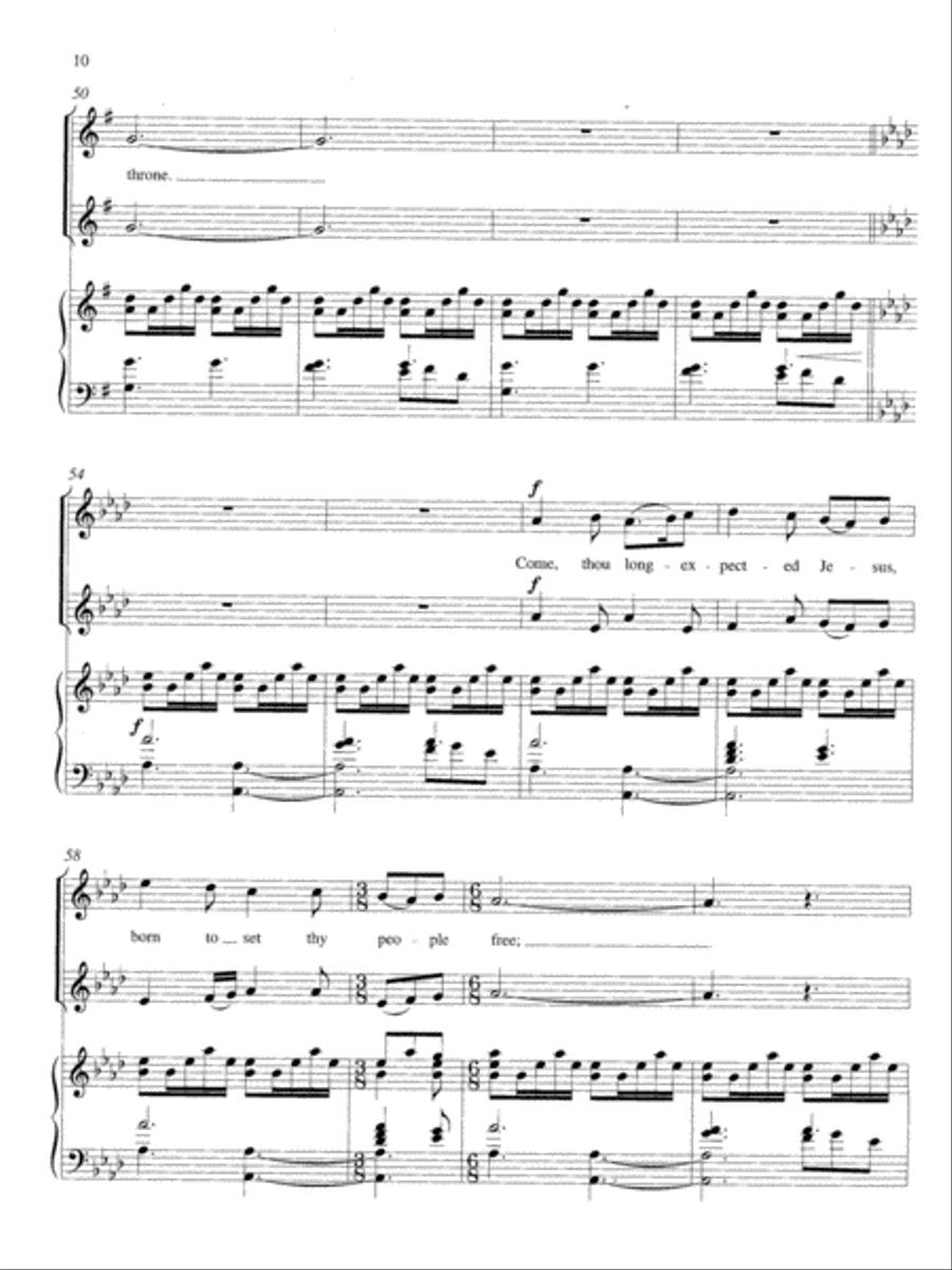 Vocal Duets for Christmas (2 Medium Voices) Medium Voice scores gallery preview page 26
