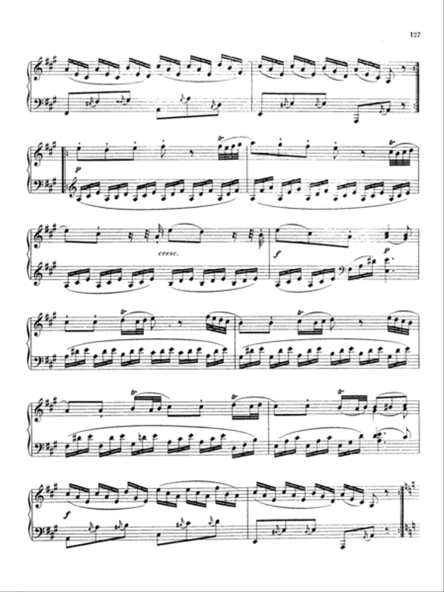 Mozart: Sonatas (Urtext) Piano Solo scores gallery preview page 3