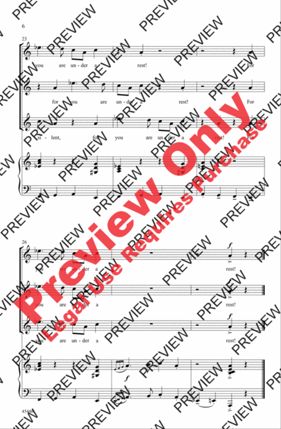 A Musical Pun-ology A Musical Pun-ology Unison Choir scores gallery preview page 6