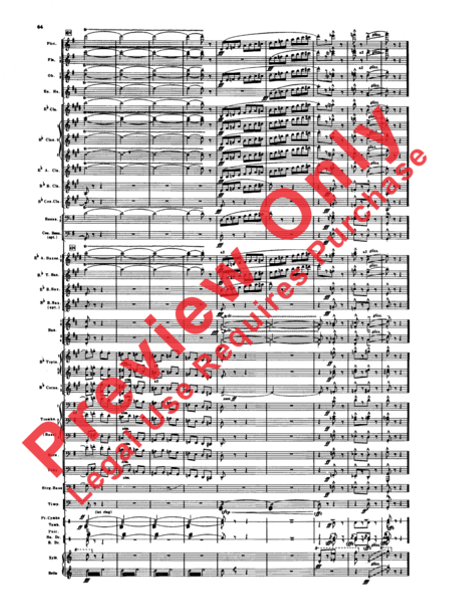 Armenian Dances, Part 1 Armenian Dances, Part 1 Concert Band scores gallery preview page 65