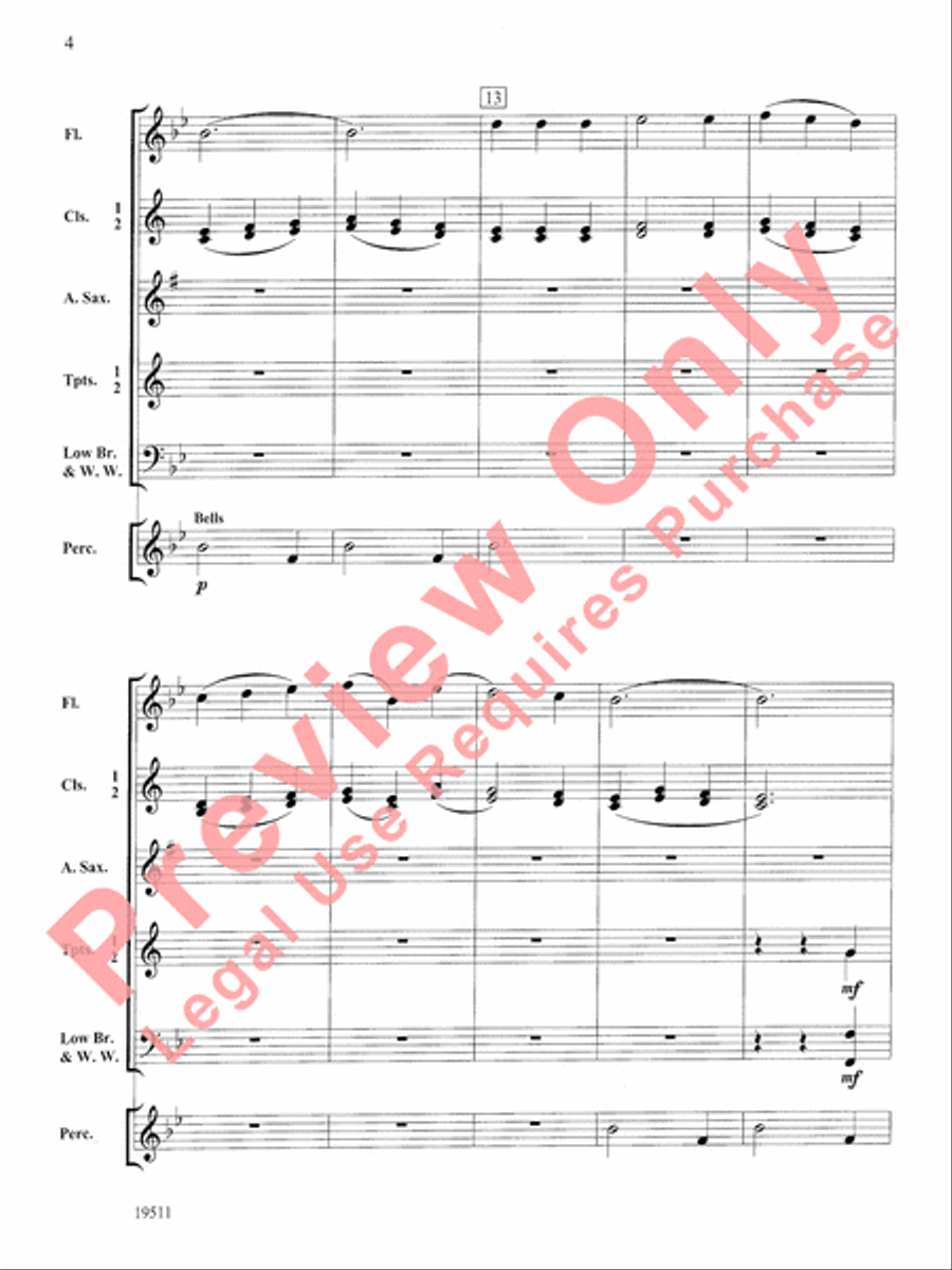 A Celtic Celebration Concert Band scores gallery preview page 5
