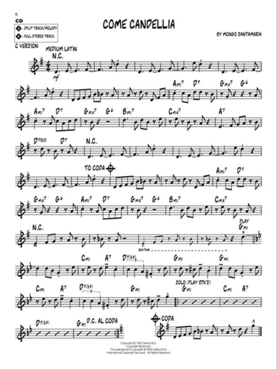 Mongo Santamaria C Instrument scores gallery preview page 4