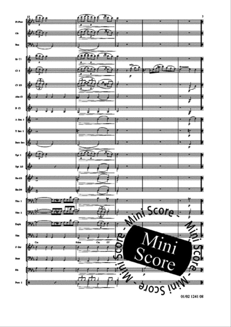 New Baroque Suite Concert Band scores gallery preview page 9