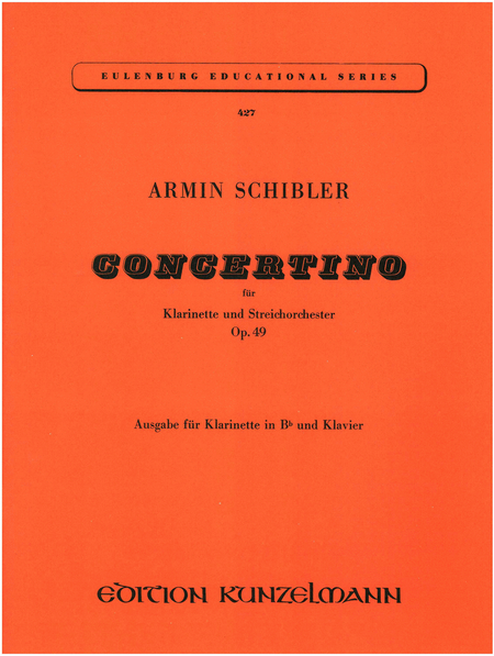 Concertino for clarinet