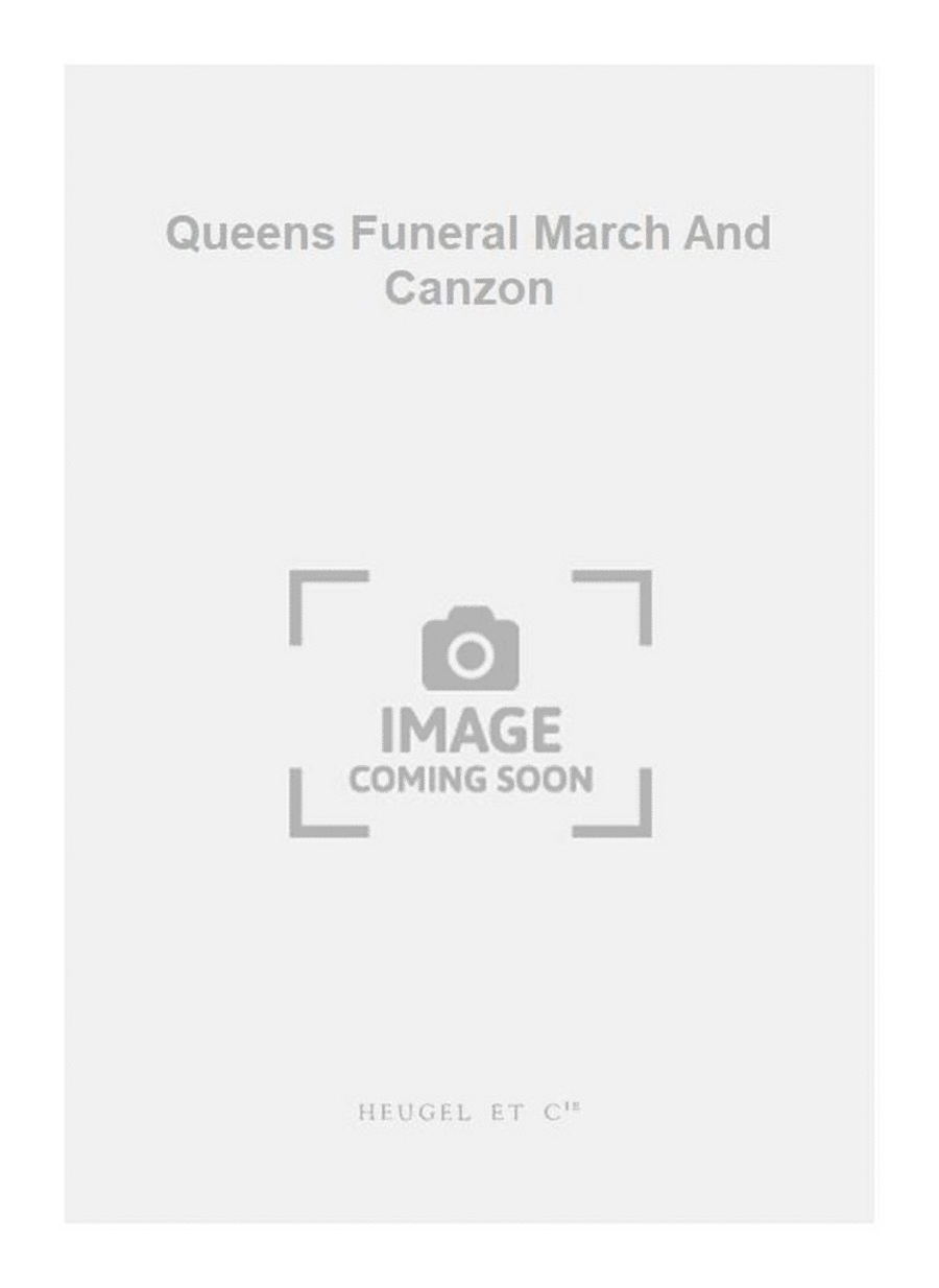 Queens Funeral March And Canzon Brass Ensemble scores gallery preview page 1