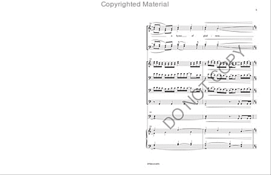 Hail the Day That Sees Him Rise - Full Score 4-Part scores gallery preview page 8