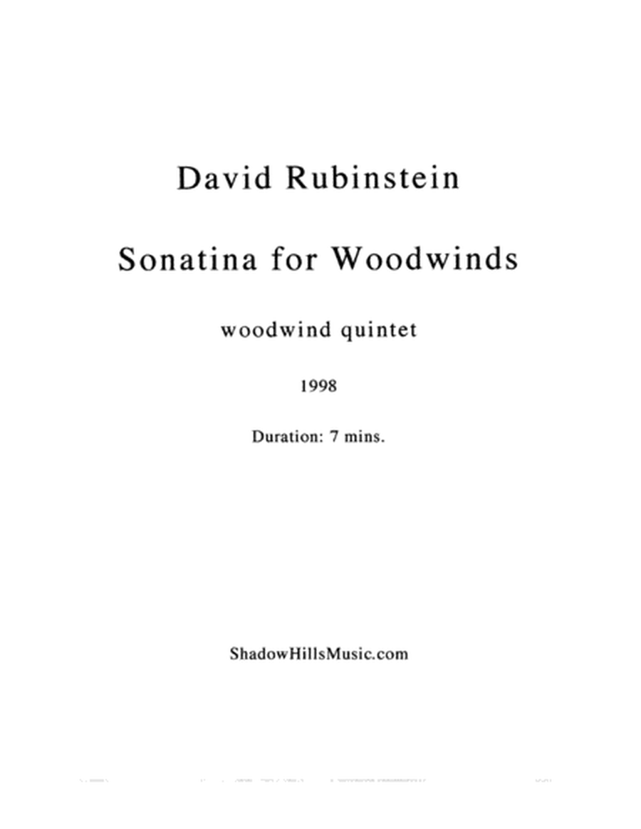 Sonatina for Woodwinds image number null