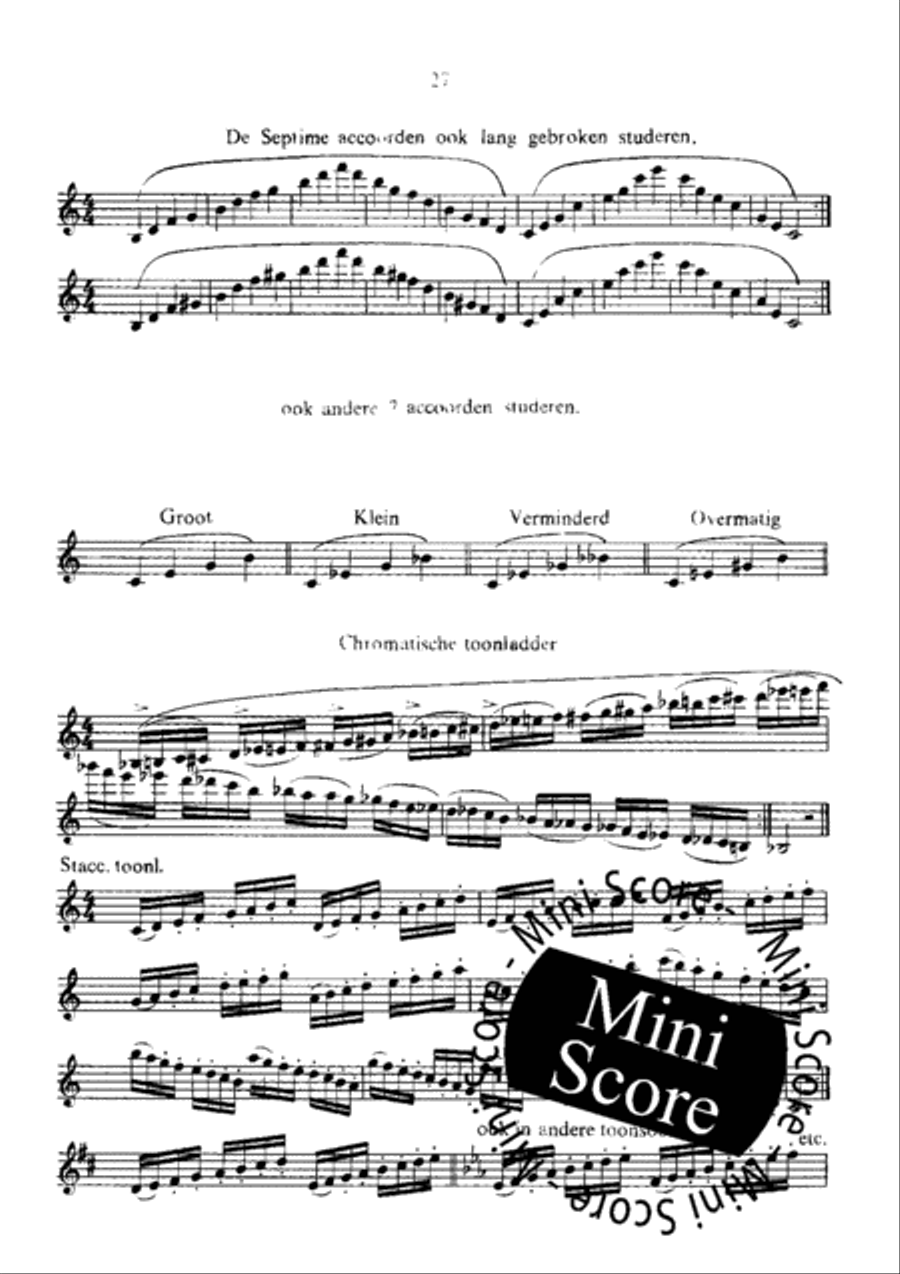 Exercises for Oboe