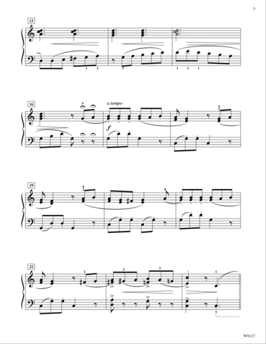 The Merry Mariachi Piano Solo scores gallery preview page 3