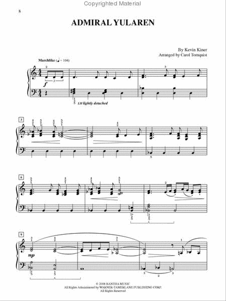 Star Wars – The Clone Wars Easy Piano scores gallery preview page 2