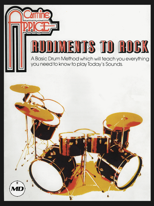 Book cover for Carmine Appice – Rudiments to Rock