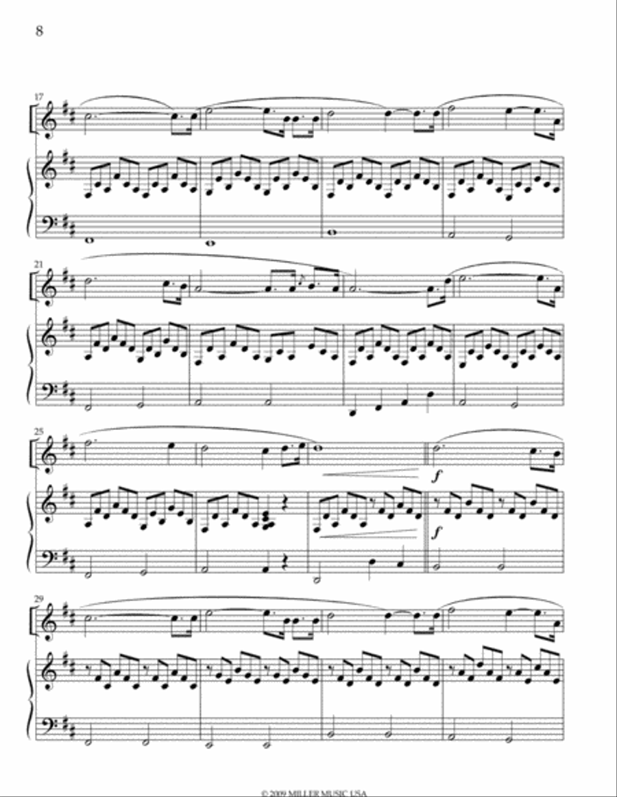 O Holy Night Flute Solo scores gallery preview page 2