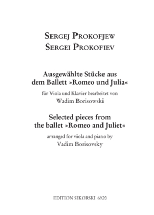Book cover for 8 Pieces from Romeo and Juliet