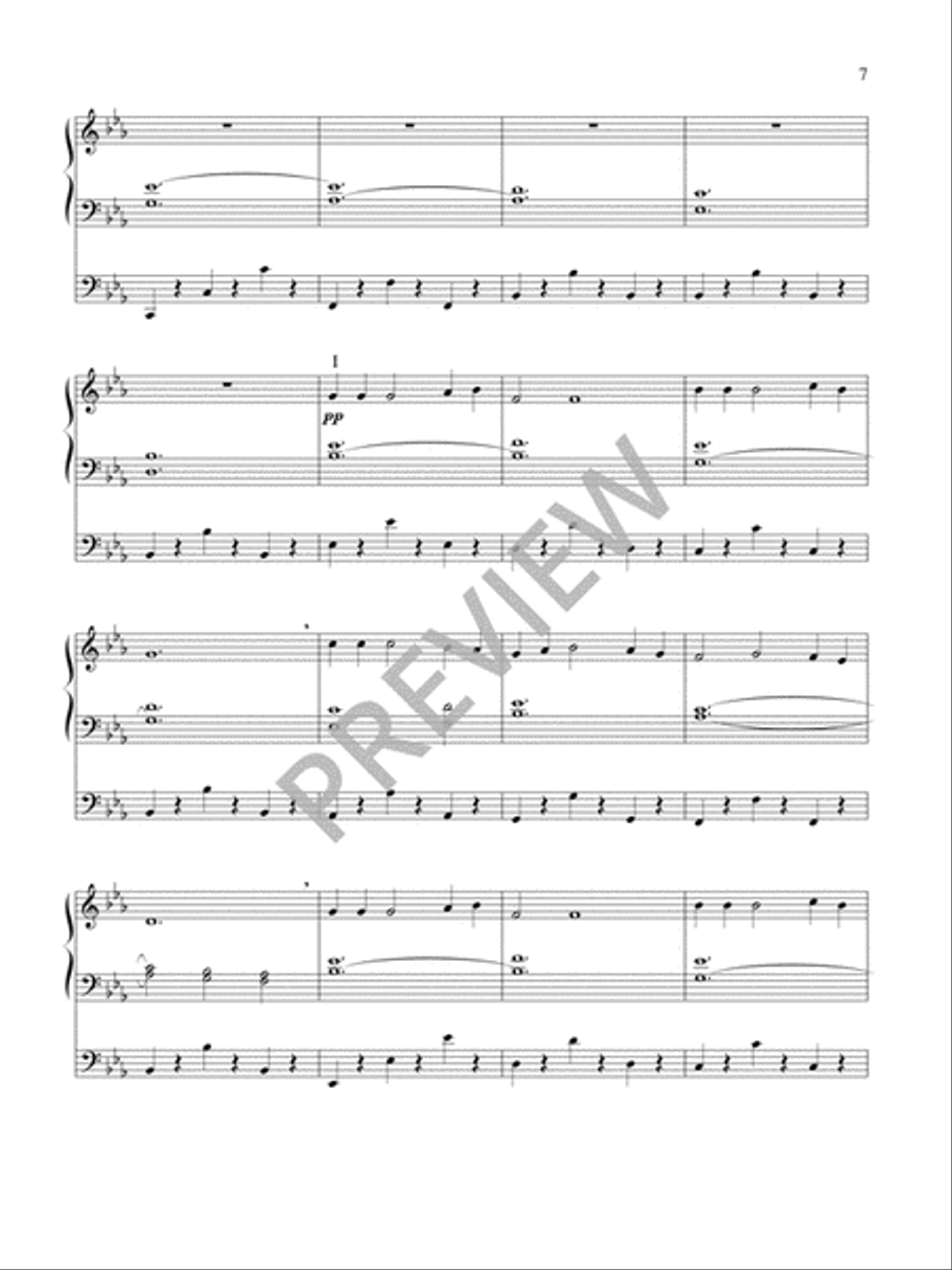 Six Organ Preludes on Hymntunes by Marty Haugen, Jeremy Young, and Skinner Chavez-Melo Organ scores gallery preview page 9