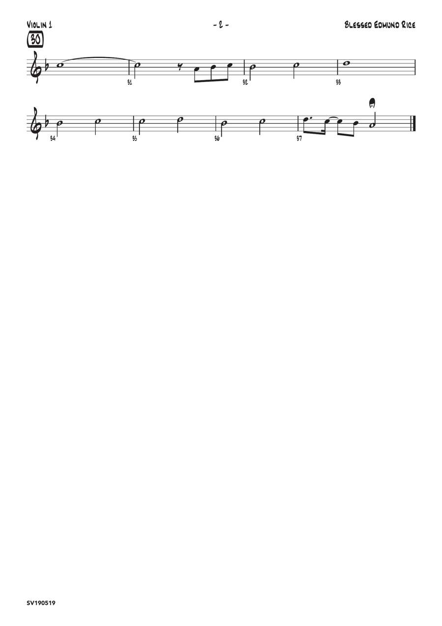 Blessed Edmund Rice 2-Part scores gallery preview page 6