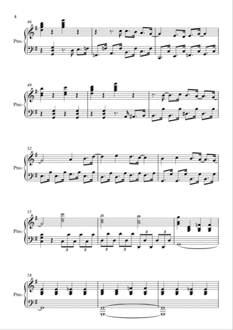 Sincerely, Me Piano Solo scores gallery preview page 4