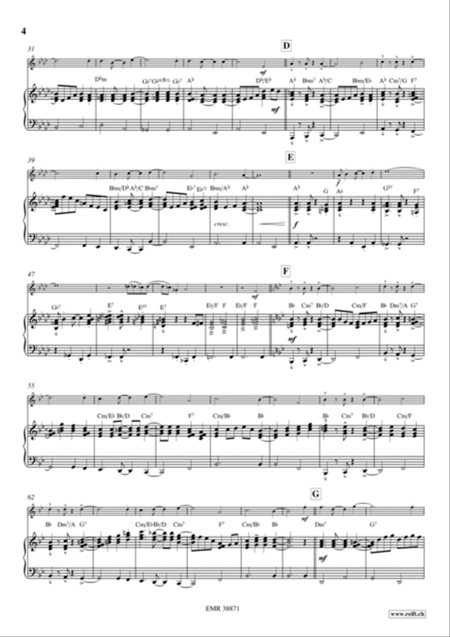 O Christmas Tree Piano Accompaniment scores gallery preview page 4
