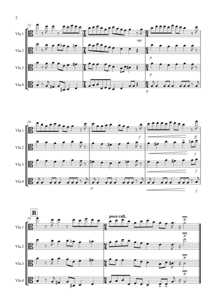 O Come, O Come Emmanuel for Viola Quartet image number null