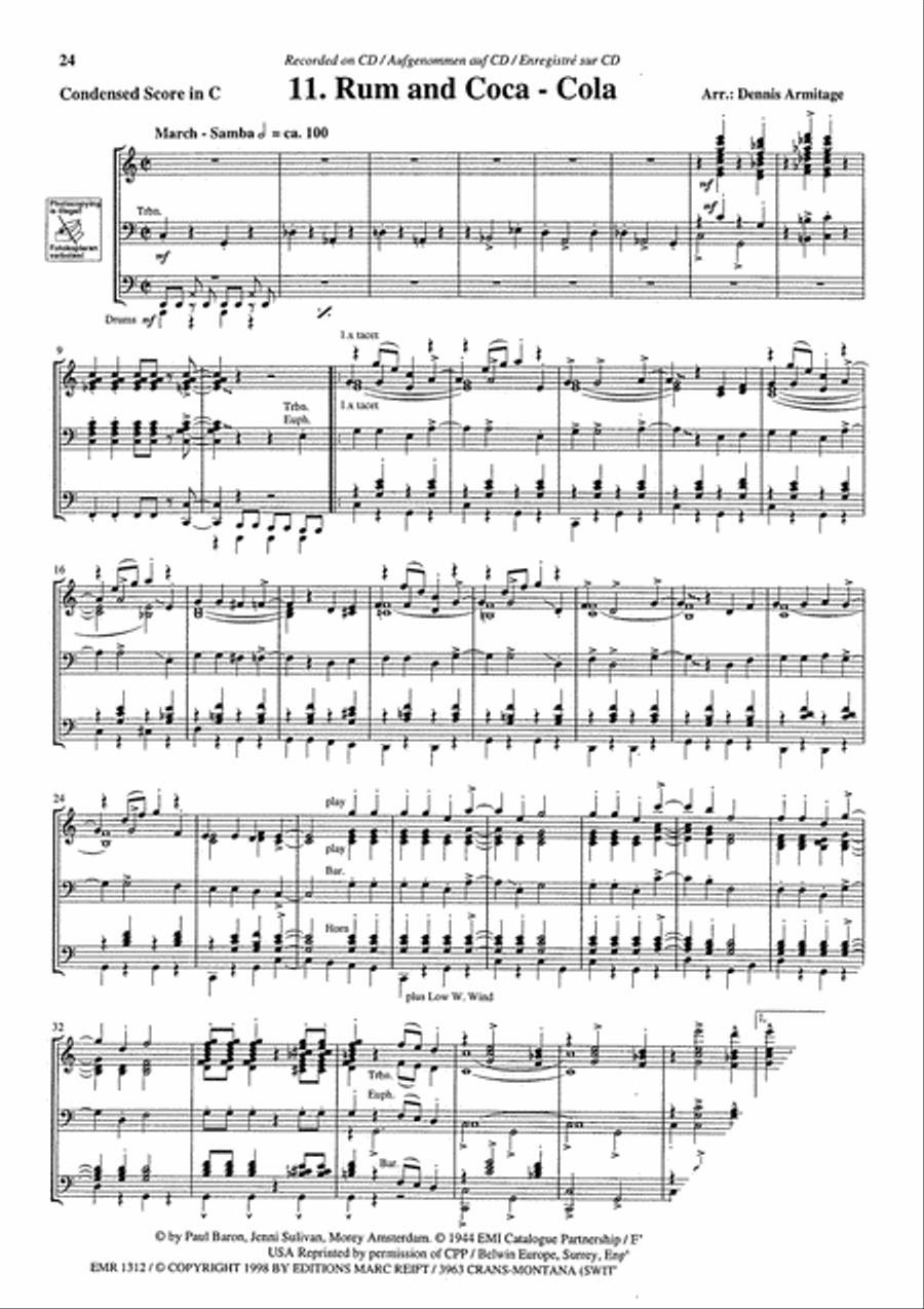 Swing Time Concert Band scores gallery preview page 13